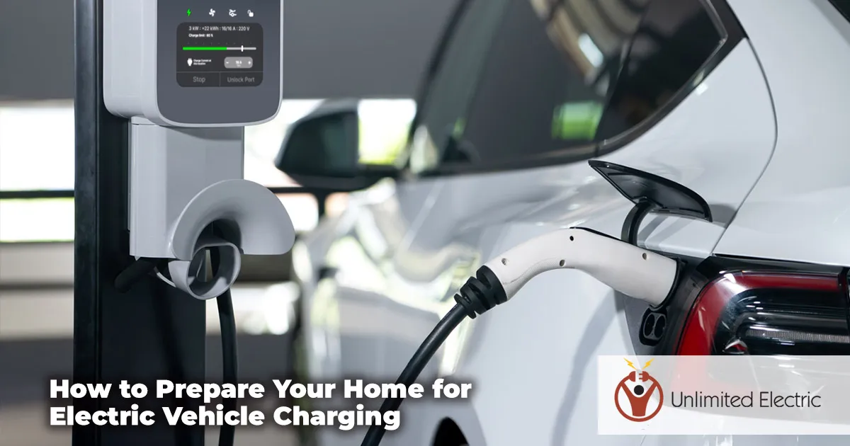 charging an electric vehicle at home